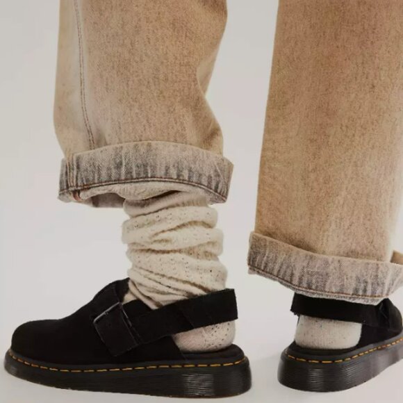 Dr. Martens JORGE II Black SUEDE SLINGBACK MULES MSRP$170 Wellmade & Versatile - Picture 14 of 16